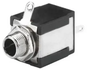 Monacor T-636 6.3mm Stereo Klinken-Einbaubuchse