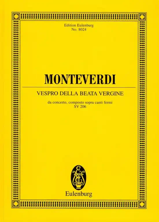 Monteverdi, Claudio Vespro della Beata Vergine SV 206