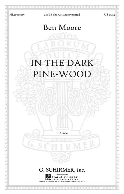Moore, Ben In the dark pine-wood