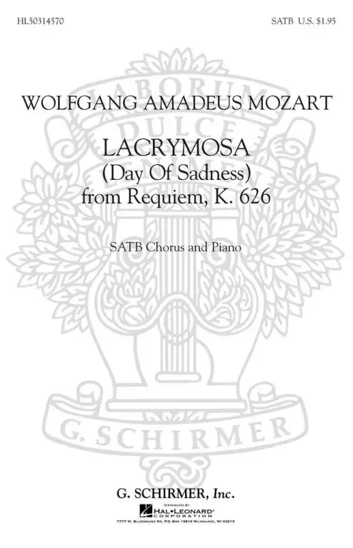 Mozart, Wolfgang Amadeus Lacrymosa