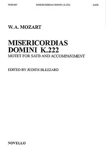 Mozart, Wolfgang Amadeus Misericordias Domini K.222