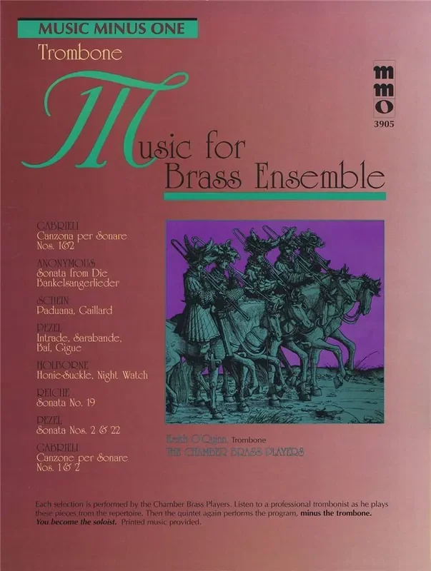Music for Brass Ensemble – Trombone Posaune Solo