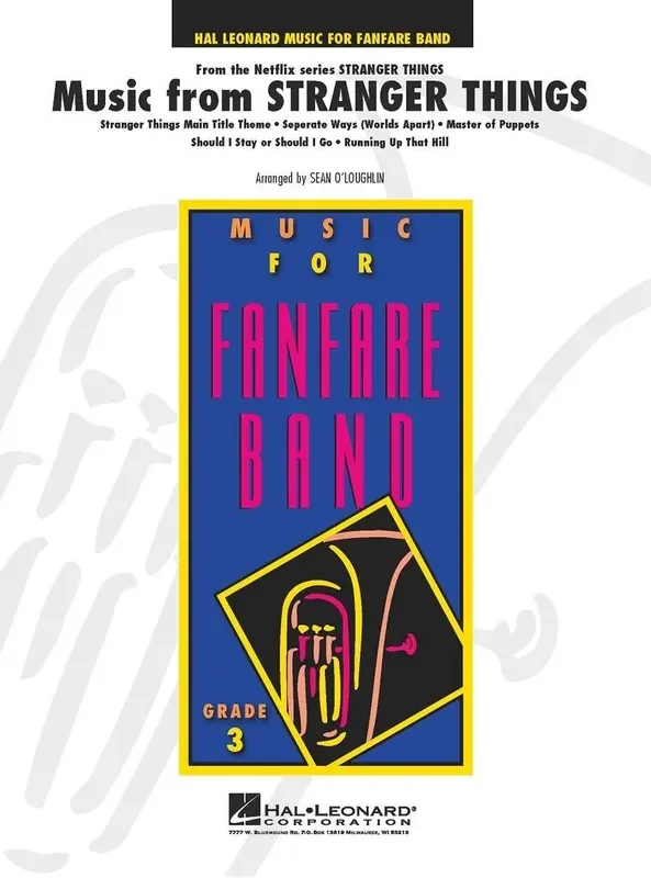 Music from STRANGER THINGS (Arr. Sean O‘Loughlin) Fanfarenorchester