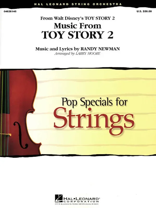 Music from Toy Story 2 (Arr. Larry Moore) Streichensemble