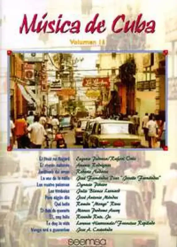 Música de Cuba Vol. 16 Klavier, Gesang, Gitarre (Songbooks)