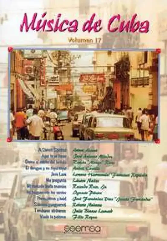 Música de Cuba Vol. 17 Klavier, Gesang, Gitarre (Songbooks)