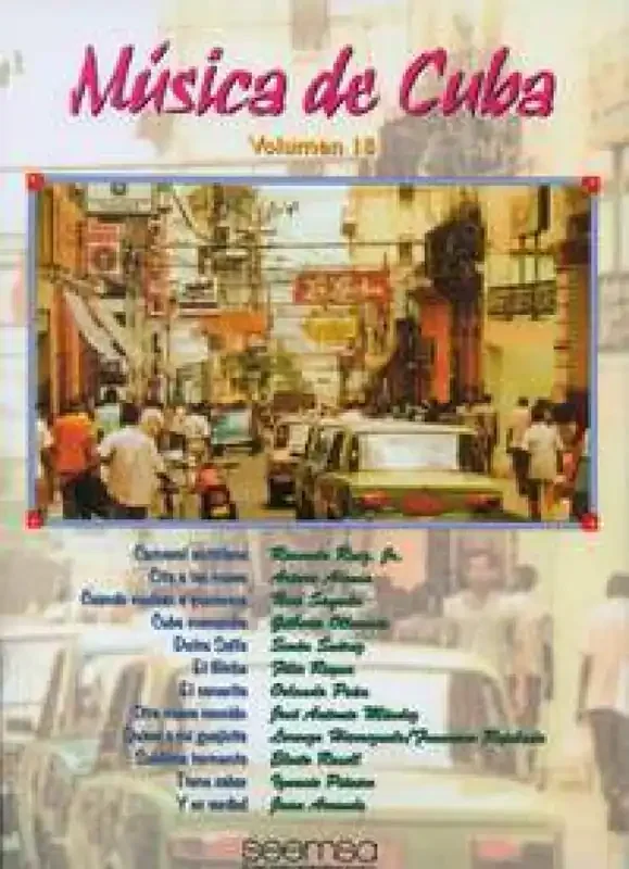 Música de Cuba Vol. 18 Klavier, Gesang, Gitarre (Songbooks)