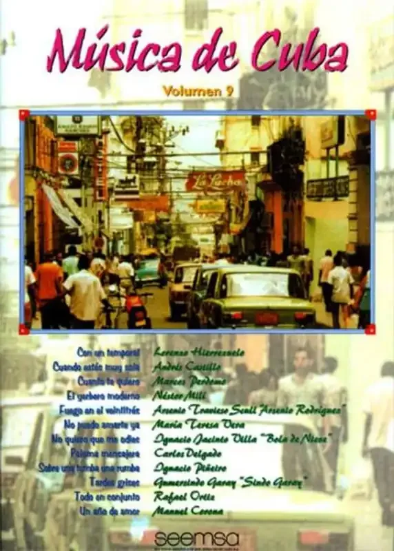 Música de Cuba Vol. 9 Klavier, Gesang, Gitarre (Songbooks)
