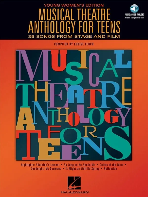 Musical Theatre Anthology For Teens Gesang mit Klavier