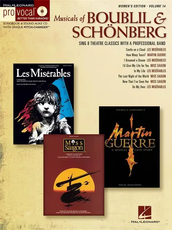 Musicals of Boublil & Sch?nberg Klavier, Gesang, Gitarre (Songbooks)