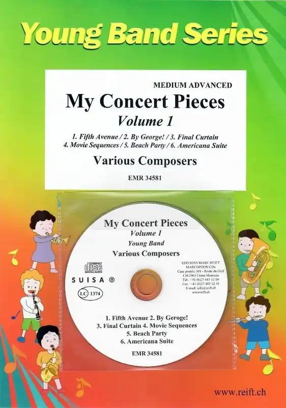 My Concert Pieces Volume 1 Blasorchester
