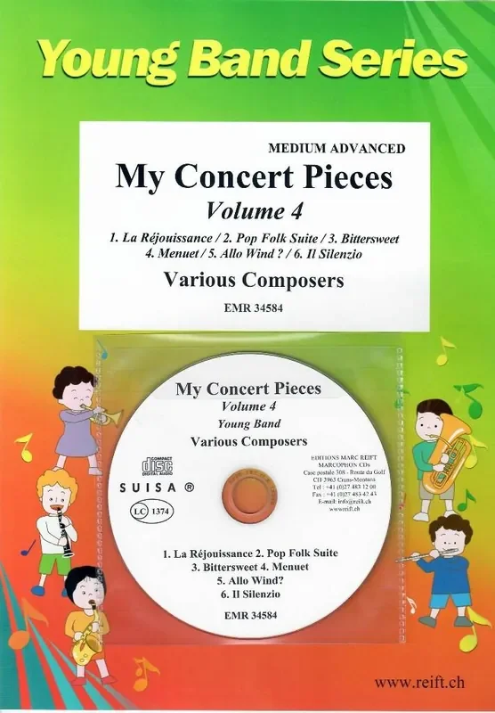 My Concert Pieces Volume 4 Blasorchester