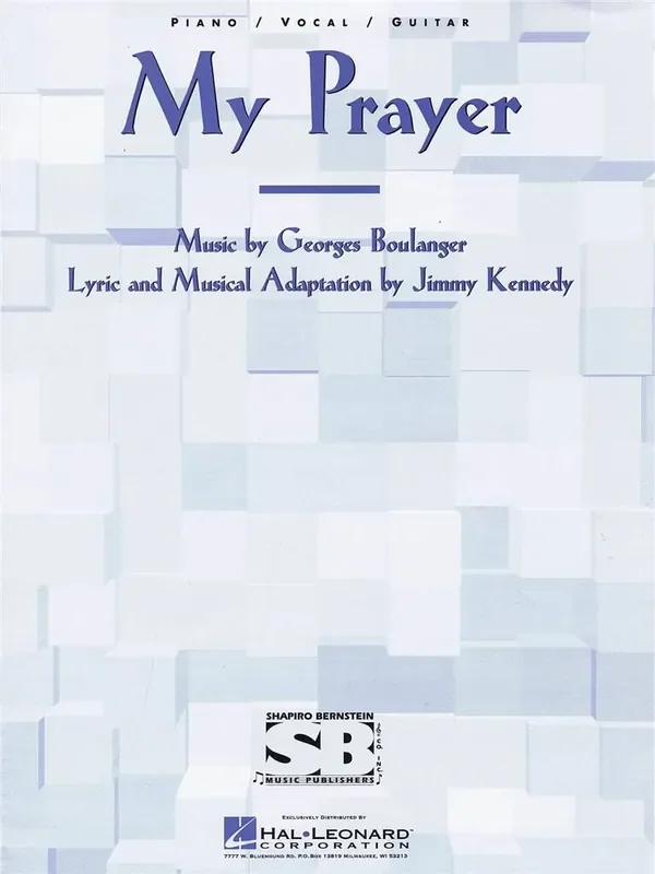My Prayer Klavier, Gesang, Gitarre (Songbooks)