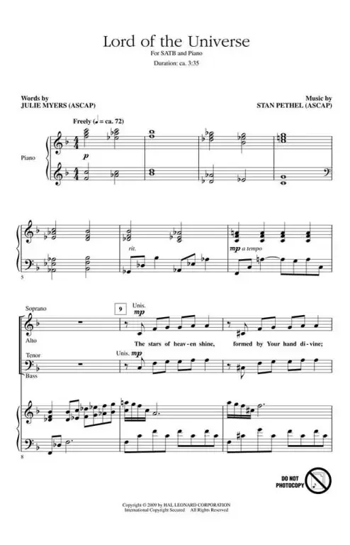 Myers, Julie I. Lord of the Universe