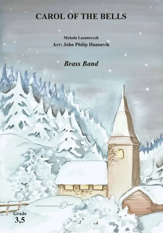 Mykola Leontovych Carol of the Bells (Arr. John Philip Hannevik) Brass Band
