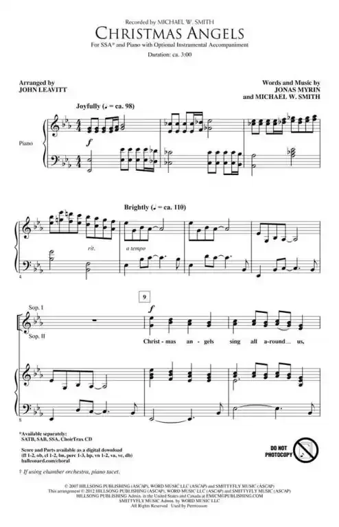 Myrin, Jonas Christmas Angels