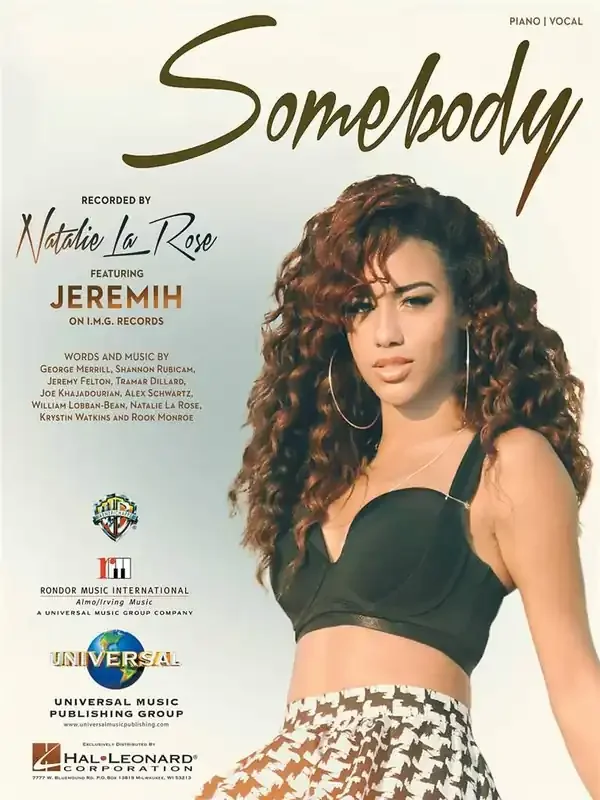 Natalie La Rose Somebody Klavier, Gesang, Gitarre (Songbooks)