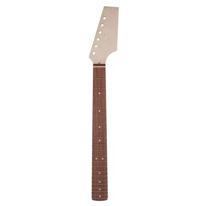 Neck Strat style, maple/pau ferro fb, 21 frets, paddle head, 9.5″ radius, double action trussrod