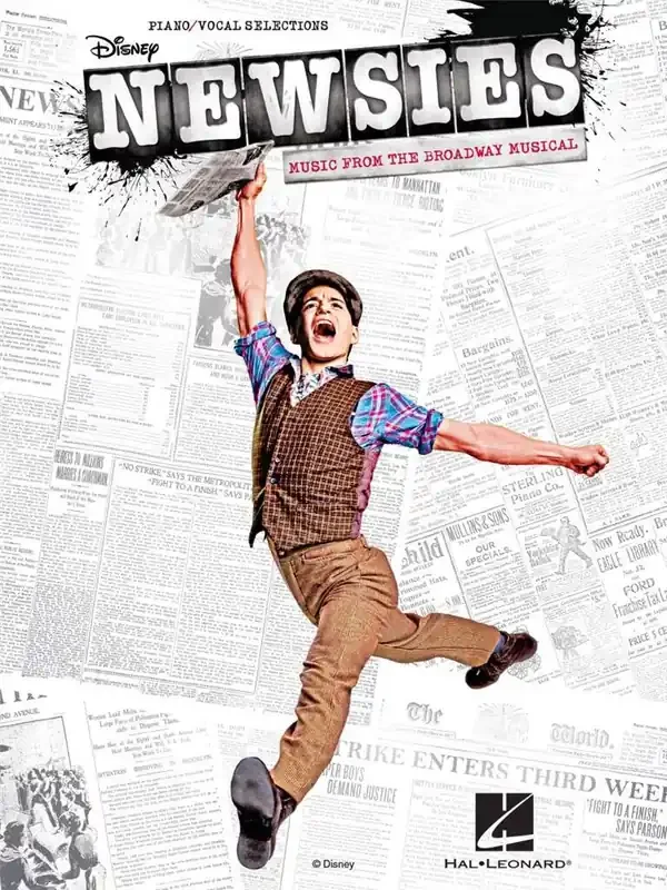 Newsies Klavier, Gesang, Gitarre (Songbooks)