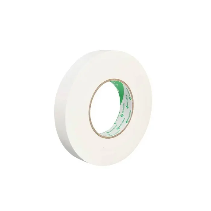 Nichiban Standard gaffa tape, white, 25 mm, 50 meter