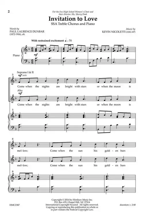 Nicoletti, Kevin Invitation To Love