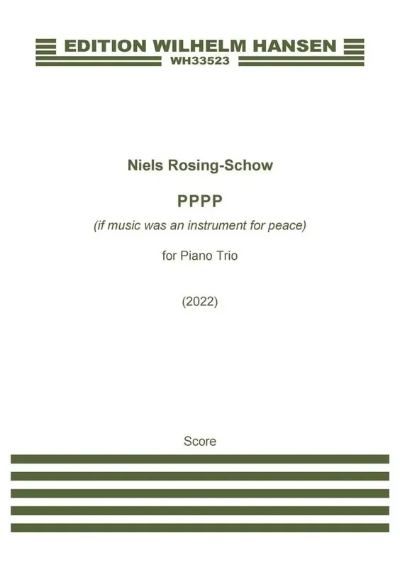 Niels Rosing-Schow PPPP Klaviertrio