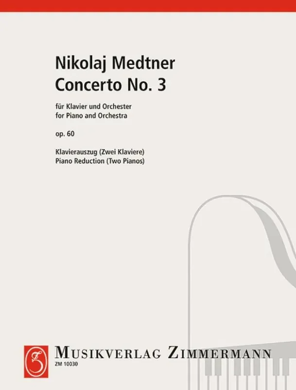 Nikolai Medtner Drittes Klavierkonzert e-Moll op. 60 Orchester mit Solo
