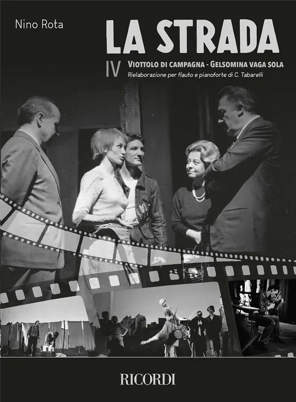 Nino Rota La strada Flöte mit Begleitung