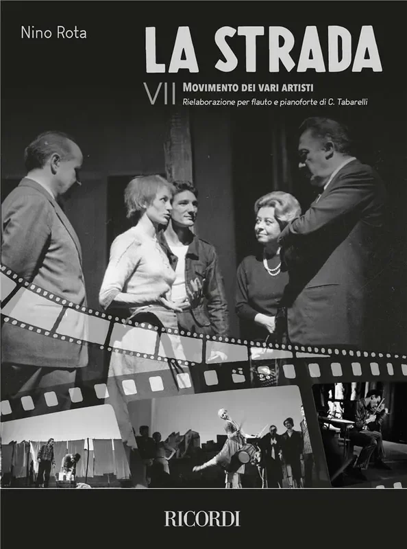 Nino Rota La strada Flöte mit Begleitung