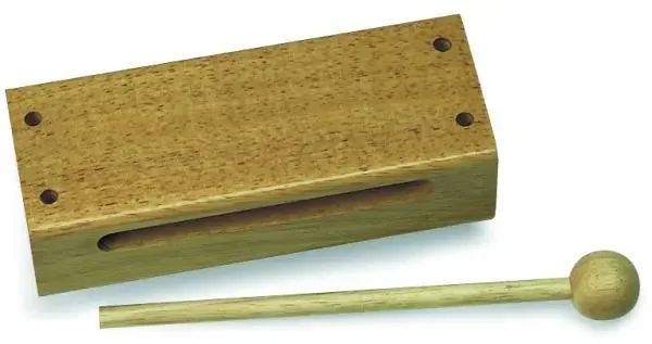 Nino21 Holzblock mit Schlägel