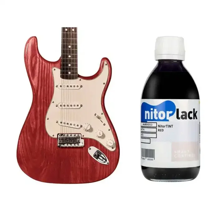 NitorLACK NitorTINT dye red/cherry – 250ml bottle