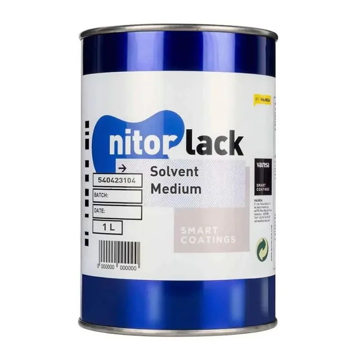 NitorLACK nitrocellulose paint solvent medium – 1L can