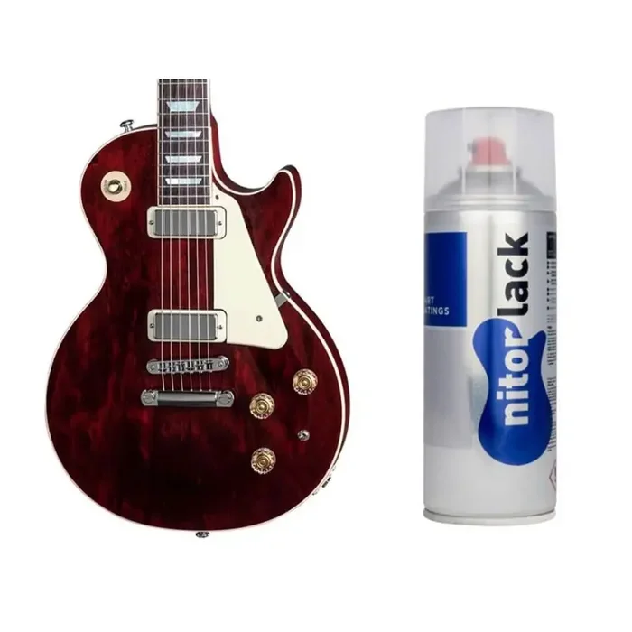 NitorLACK nitrocellulose paint wine red – 400ml aerosol