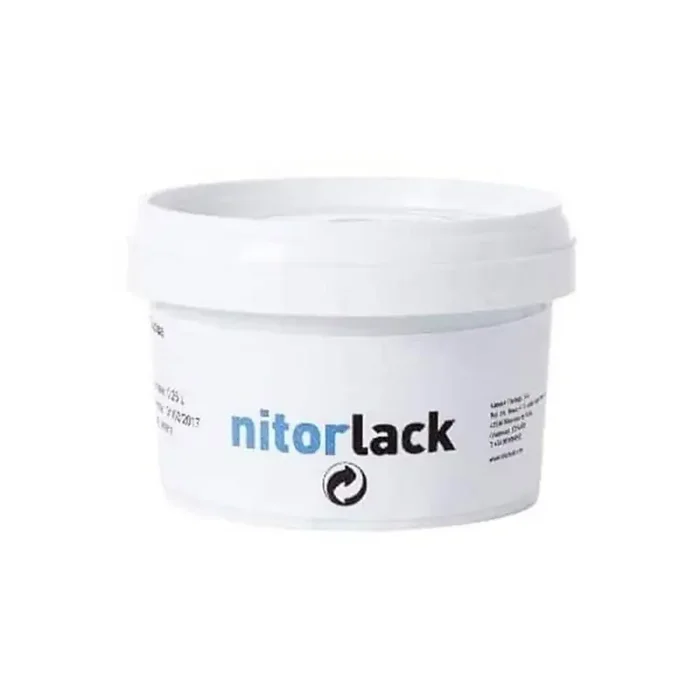 NitorLACK waterbased natural grain filler – 250ml cup