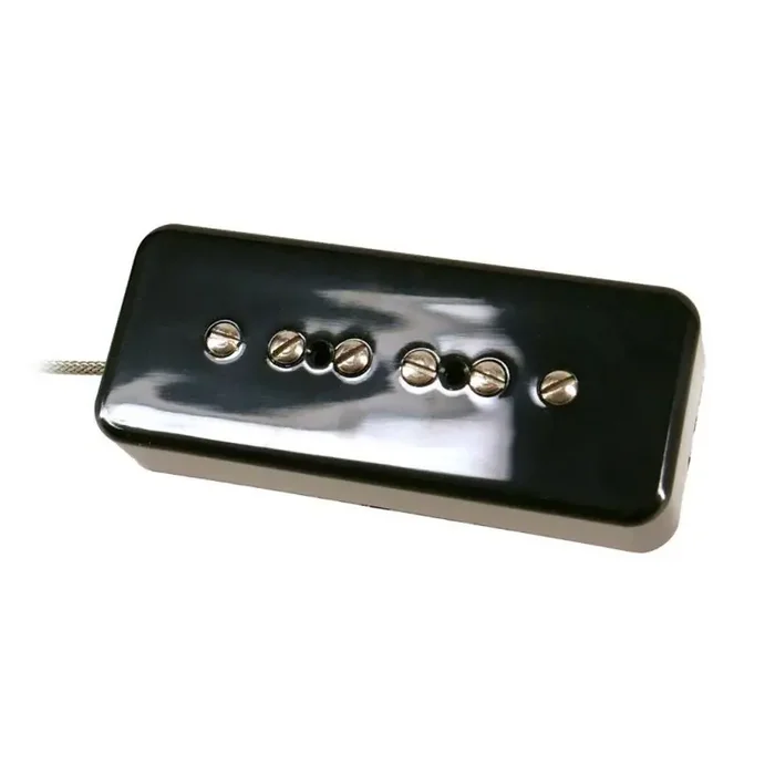 Nordstrand NP9.0 Hot P90 Style Pickup, Soapbar Shape, Black Cover – Set