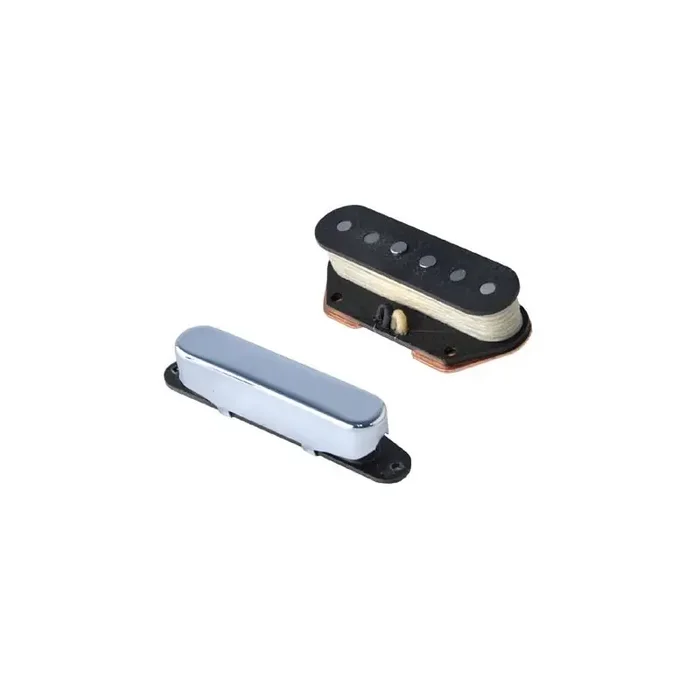 Nordstrand NVT Single Coil, Vintage Style Tele Pickup Alnico V Set – Chrome