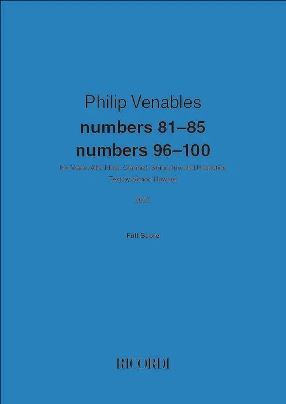 numbers 81-85 numbers 96-100 Sonstige Ensembles