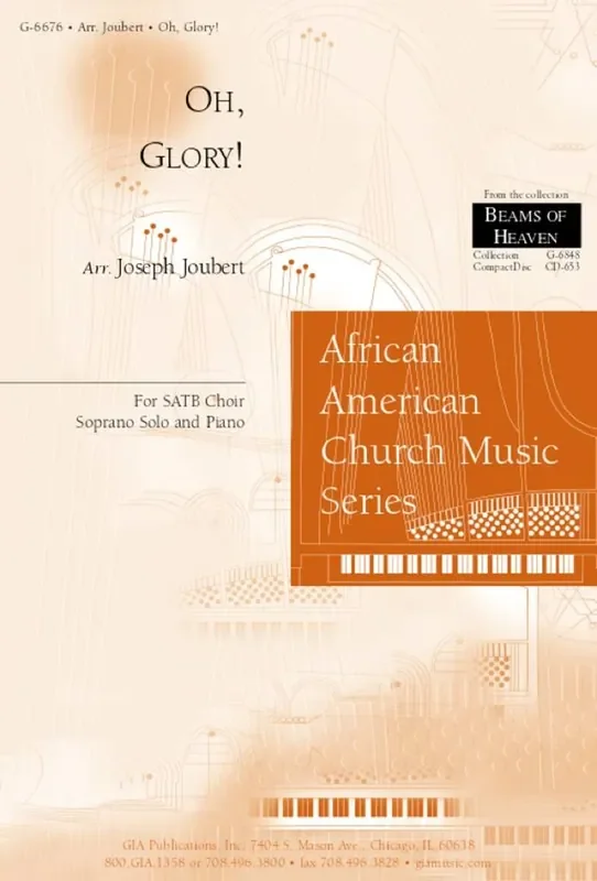 Oh, Glory! (Arr. Joseph Joubert) Gemischter Chor mit Begleitung