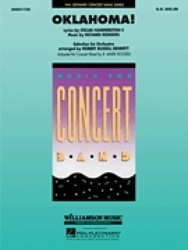 Oklahoma Full Score (Arr. Robert Russell Bennett) Blasorchester
