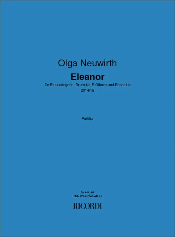 Olga Neuwirth Eleanor Gesang mit sonstiger Begleitung