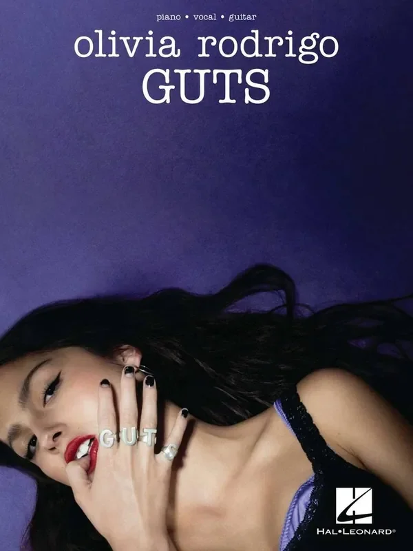 Olivia Rodrigo Olivia Rodrigo – Guts Klavier, Gesang, Gitarre (Songbooks)