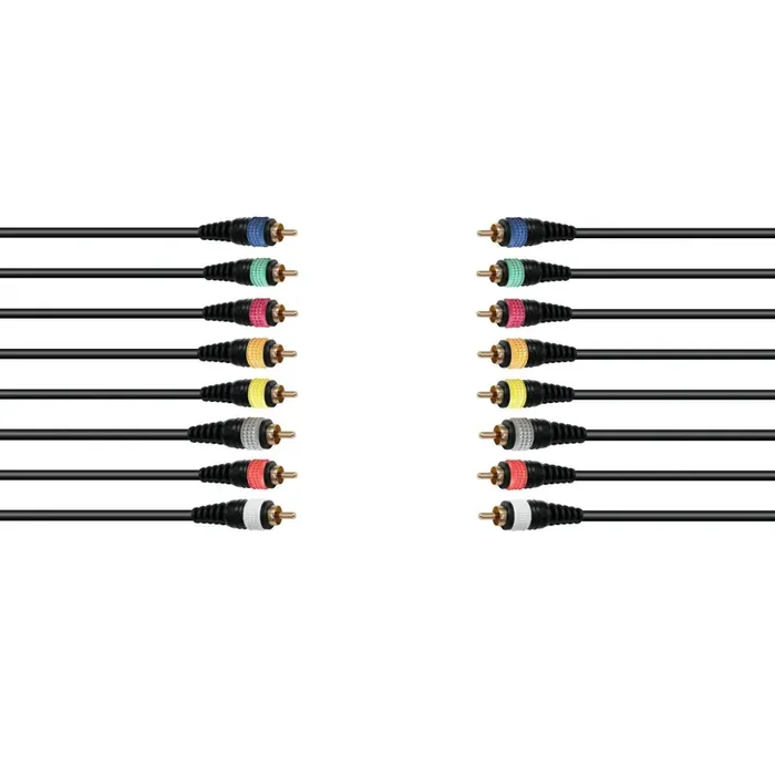 Omnitronic Snake-Kabel 8xCinch/8xCinch 15m