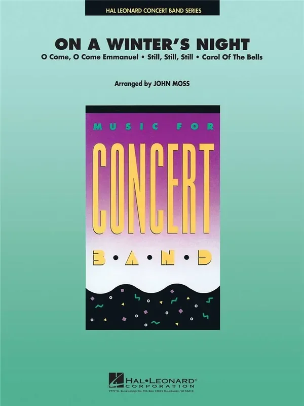 On a Winter‘s Night (Arr. John Moss) Blasorchester