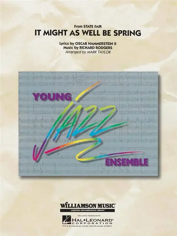 Oscar Hammerstein II It Might as Well Be Spring (Arr. Mark Taylor) Jazz Ensemble