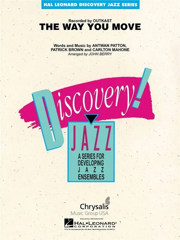 Outkast The Way You Move (Arr. John Berry) Jazz Ensemble