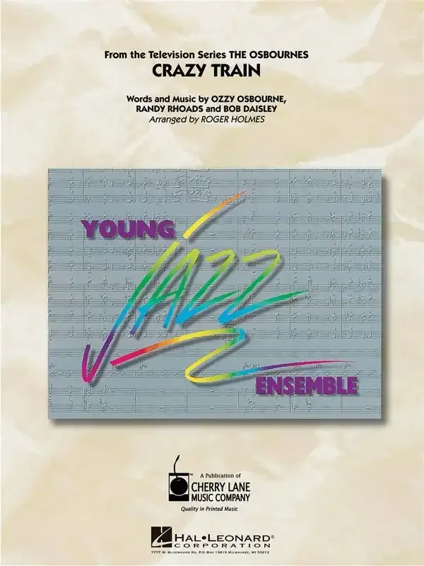 Ozzy Osbourne Crazy Train (Arr. Roger Holmes) Jazz Ensemble