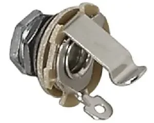 Partsland MJ2-Ni Klinkenbuchse E-Gitarre