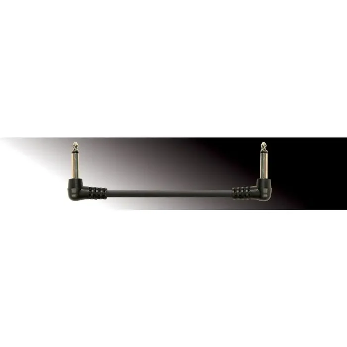 Patch Kabel 180cm black, haaksjack