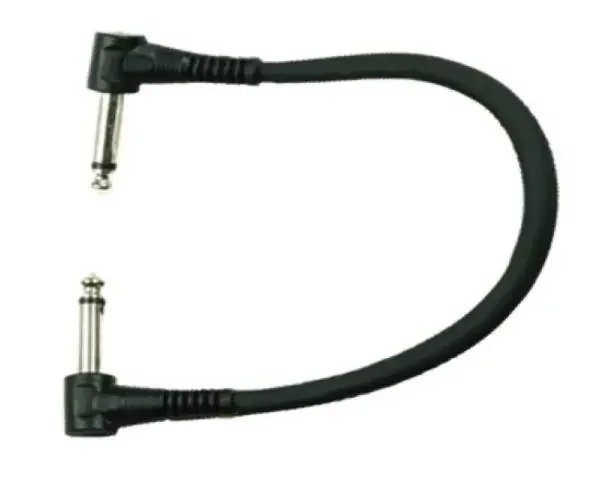 Patch Kabel Mono 10cm, Winkelstecker, 6er-Set