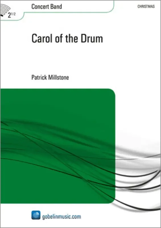 Patrick Millstone Carol of the drum Blasorchester